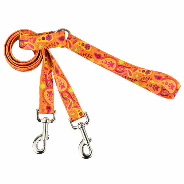 Arnés antitirones para perro Freedom No-Pull Orange Paisley EarthStyle, foto 2