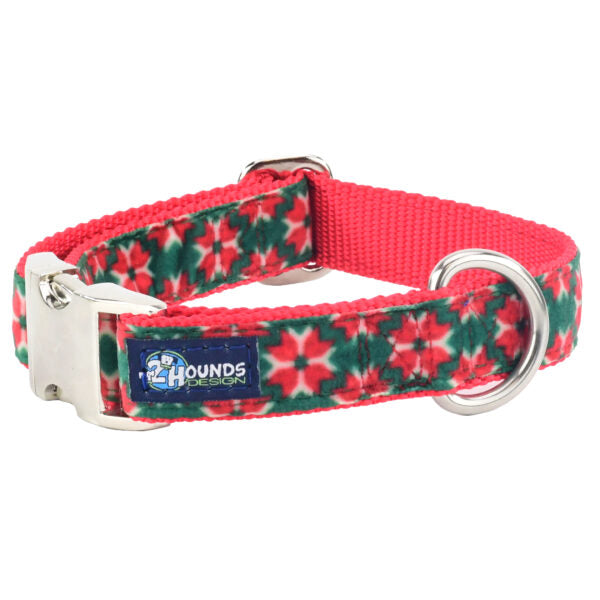 Collar con hebilla Holiday Velvet Essential Poinsettia, foto 2