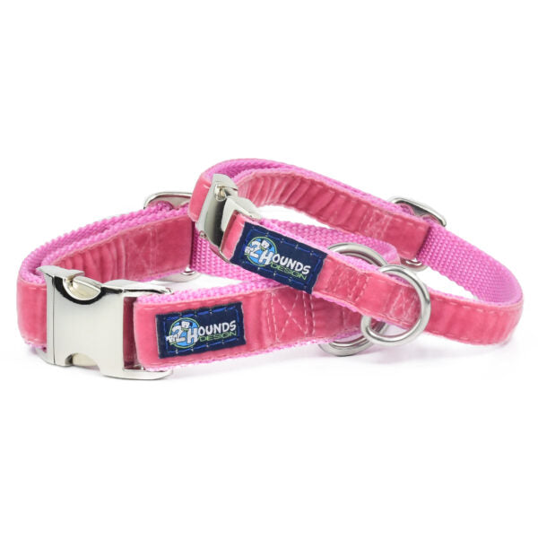 Collar martingala Velvet Essential en rosa, foto 1