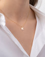 14K Gold Puzzle Piece Necklace, photo 3