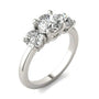 2 CTW Lab-Grown Diamond Three Stone Ring in 14K Gold, photo 8