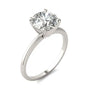 2 CTW Round Lab-Grown Diamond Solitaire Ring in 14K Gold, photo 2