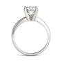 Anillo de compromiso con diamante ovalado cultivado en laboratorio de 2.00 CTW en oro de 14K, foto 2