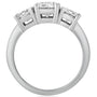 2 CTW Lab-Grown Diamond Three Stone Ring in 14K Gold, photo 12