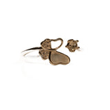 Butterfly Mother of Pearl Ring