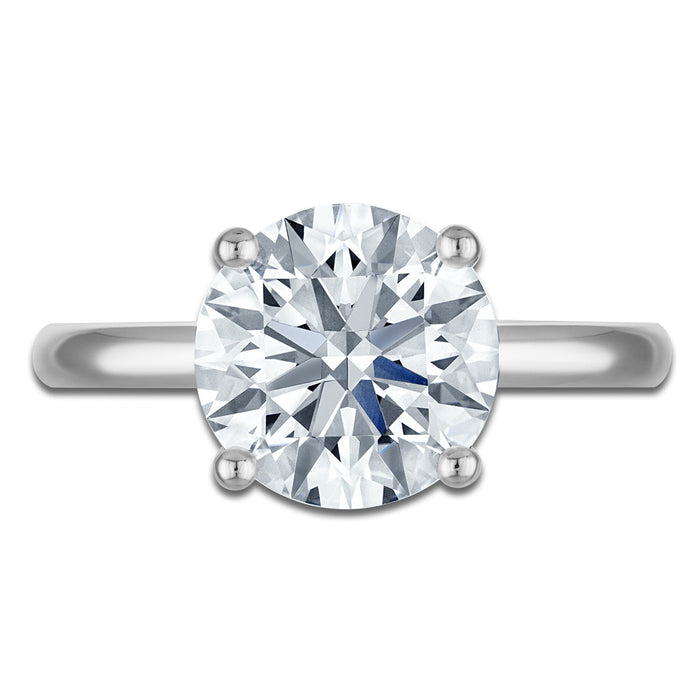 3.50 CTW Round Lab-Grown Diamond Engagement Ring in 14K Gold, photo 3