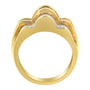 1 1/4 Ct. T.W. Diamond Multi-Row Band Ring in 14K Yellow Gold, photo 4