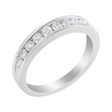 1/2 Ct. T.W. Round-Cut Diamond Ring in 18K White Gold