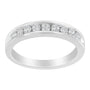 Anillo con diamantes talla redonda de 1/2 ct. p.t. en oro blanco de 18K, foto 2