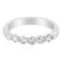 1/2 Ct. T.W. Diamond 5-Stone Band Ring in 14K White Gold, photo 5
