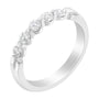1/2 Ct. T.W. Diamond 5-Stone Band Ring in 14K White Gold, photo 2