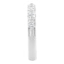1/2 Ct. T.W. Diamond 5-Stone Band Ring in 14K White Gold, photo 6