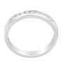 Anillo de boda clásico de 11 piedras con engaste de canal y diamantes redondos de 1/4 ct. p.t. en oro blanco de 18K, foto 2