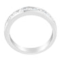 1 Ct. T.W. IGI Certified Diamond Channel-Set Half-Eternity Band Wedding Ring in 18K White Gold, photo 4