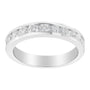 1 Ct. T.W. IGI Certified Diamond Channel-Set Half-Eternity Band Wedding Ring in 18K White Gold, photo 5