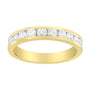 Anillo de banda de aniversario/boda de 11 piedras con diamantes de 1 ct. p.t. certificados IGI en oro amarillo de 18K, foto 2