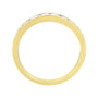 Anillo de banda de aniversario/boda de 11 piedras con diamantes de 1 ct. p.t. certificados IGI en oro amarillo de 18K, foto 5