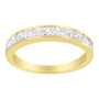 1 Ct. T.W. Diamond Channel Band Ring in 14K Yellow Gold, photo 2