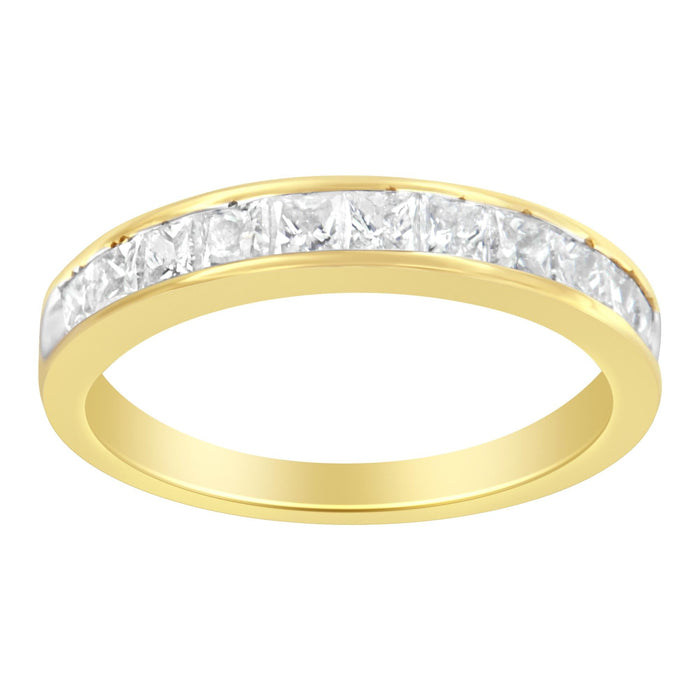1 Ct. T.W. Diamond Channel Band Ring in 14K Yellow Gold, photo 2