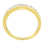 1 Ct. T.W. Diamond Channel Band Ring in 14K Yellow Gold, photo 5