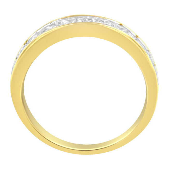 1 Ct. T.W. Diamond Channel Band Ring in 14K Yellow Gold, photo 5