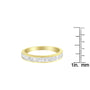 1 Ct. T.W. Diamond Channel Band Ring in 14K Yellow Gold, photo 7
