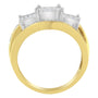 Anillo con diamantes de 1 ct. p.t. en oro de dos tonos de 10K, foto 4