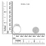 1 Ct. T.W. Floral Cluster Diamond Ring in 14K White Gold, photo 7