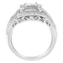 1 1/4 Ct. T.W. Diamond Cocktail Ring in 14K White Gold, photo 5