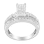 1 Ct. T.W. Diamond Composite Ring in 10K White Gold, photo 2
