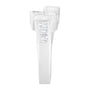 1 1/3 Ct. T.W. Princess and Baguette-Cut Diamond Ring in 14K White Gold, photo 6