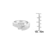 1 1/3 Ct. T.W. Princess and Baguette-Cut Diamond Ring in 14K White Gold, photo 7