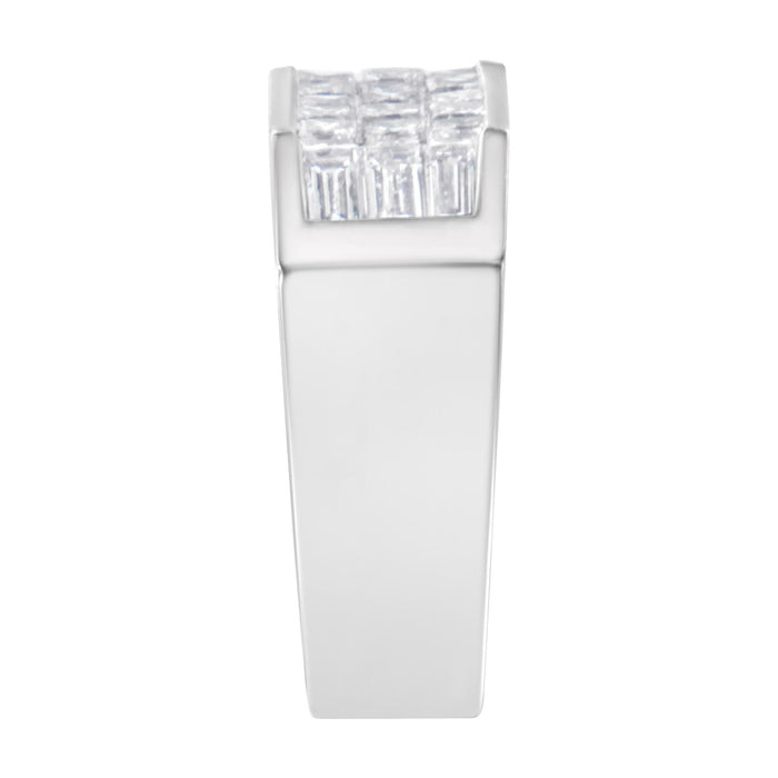 1 3/4 Ct. T.W. Diamond Ring in 14K White Gold, photo 6