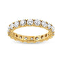 2 Ct. T.W. Shared-Prong-Set Round-Cut Diamond Eternity Band in 14K Yellow Gold, photo 1