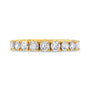 2 Ct. T.W. Shared-Prong-Set Round-Cut Diamond Eternity Band in 14K Yellow Gold, photo 2