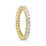 2 Ct. T.W. Shared-Prong-Set Princess-Cut Diamond Eternity Band Ring in 14K Yellow Gold, photo 4