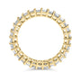 2 Ct. T.W. Shared-Prong-Set Princess-Cut Diamond Eternity Band Ring in 14K Yellow Gold, photo 5