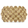 2 Ct. T.W. Brown Diamond Teardrop Design Cocktail Ring in 10K Yellow Gold, photo 1