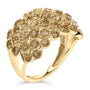2 Ct. T.W. Brown Diamond Teardrop Design Cocktail Ring in 10K Yellow Gold, photo 4