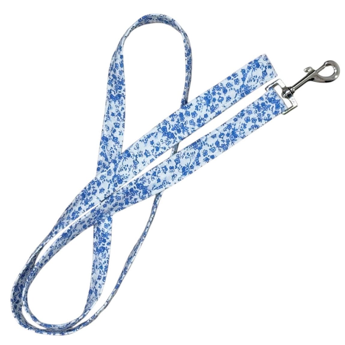Correa de tela para perro Blue Floral Toile, foto 1