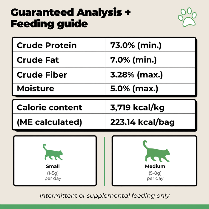 Freeze-Dried Beef Lung Cat Treats, photo 4