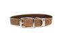 Celtic Double Buckle Leather Dog Collar, photo 7