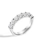 1 1/2 Ct. T.W. Diamond 7 Stone Band Ring in 14K Gold, photo 8