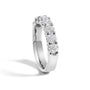 1 1/2 Ct. T.W. Diamond 7 Stone Band Ring in 14K Gold, photo 10