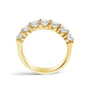 1 1/2 Ct. T.W. Diamond 7 Stone Band Ring in 14K Gold, photo 11