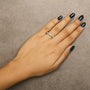 1 1/2 Ct. T.W. Diamond 7 Stone Band Ring in 14K Gold, photo 5