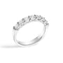 1 Ct. T.W. Diamond 7 Stone Band Ring in 14K Gold, photo 8