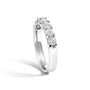 1 Ct. T.W. Diamond 7 Stone Band Ring in 14K Gold, photo 10