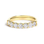 1 Ct. T.W. Diamond 7 Stone Band Ring in 14K Gold, photo 1