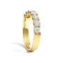 1 Ct. T.W. Diamond 7 Stone Band Ring in 14K Gold, photo 9